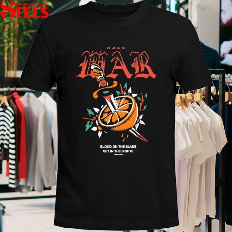 Wage War Blood On The Blade Set In The Sights T-Shirt