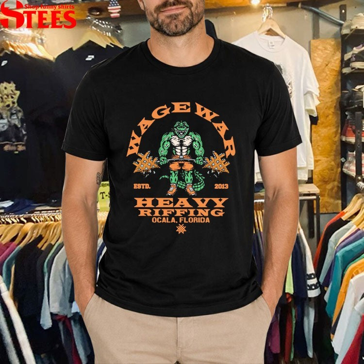 Wage War Heavy Riffing Ocala Florida Est 2013 T-shirts
