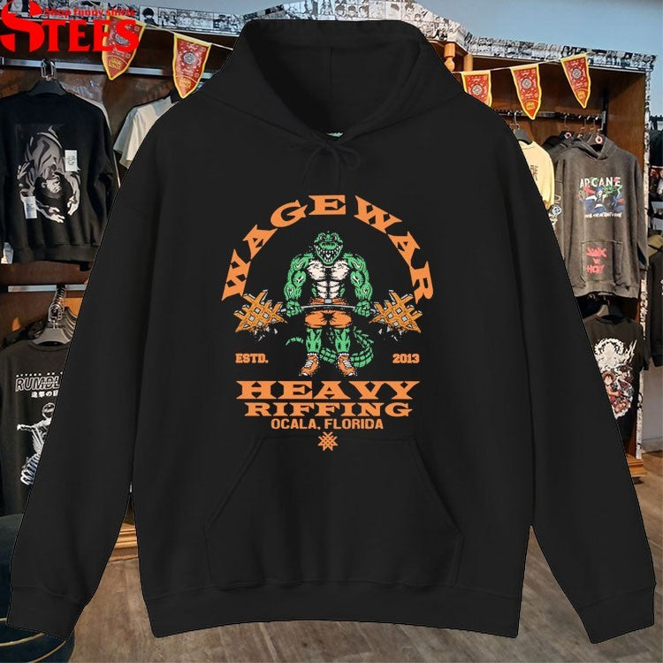 Wage War Heavy Riffing Ocala Florida Est 2013 T-shirts