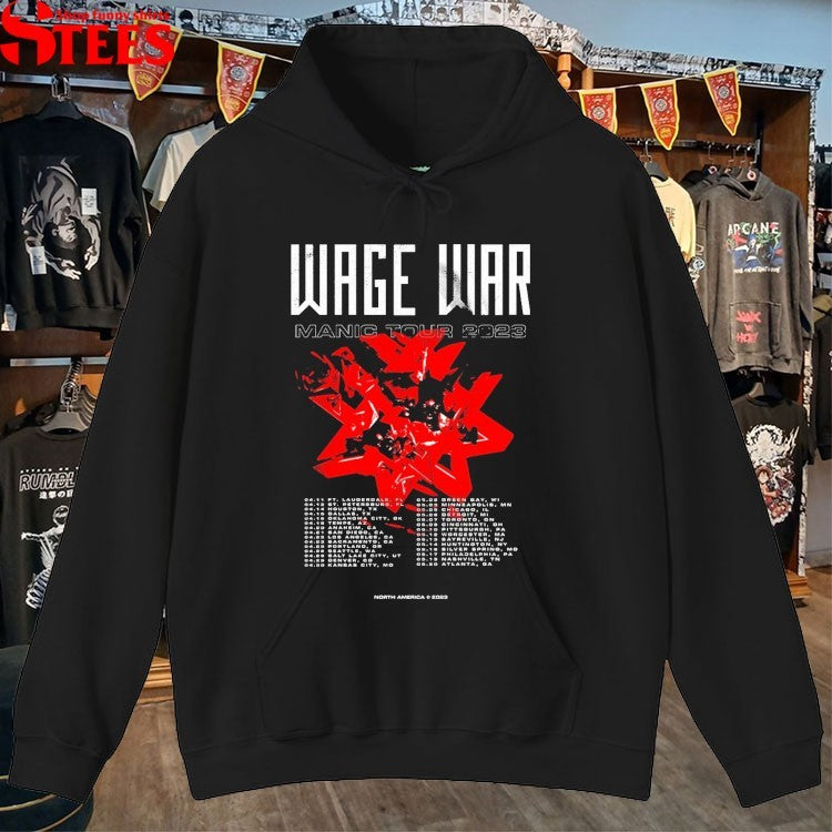 Wage War Manic Tour 2023 T-Shirt