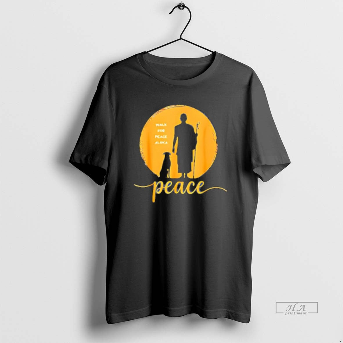 Official Walk For Peace Aloka And Monk Silhouette T-Shirts, Hoodie, Sweatshirt | CoreVibeTees.com