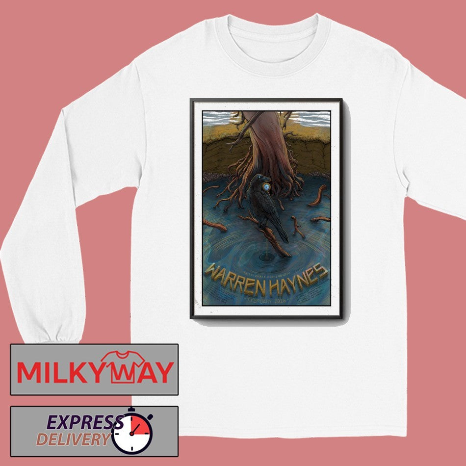 Warren Haynes February 2026 Tour Poster shirt