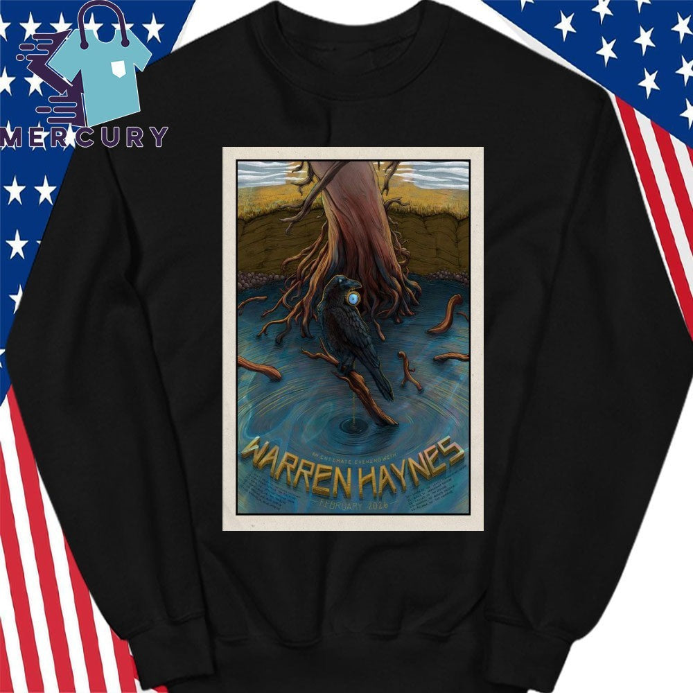 Warren Haynes February 2026 Tour Poster Shirt