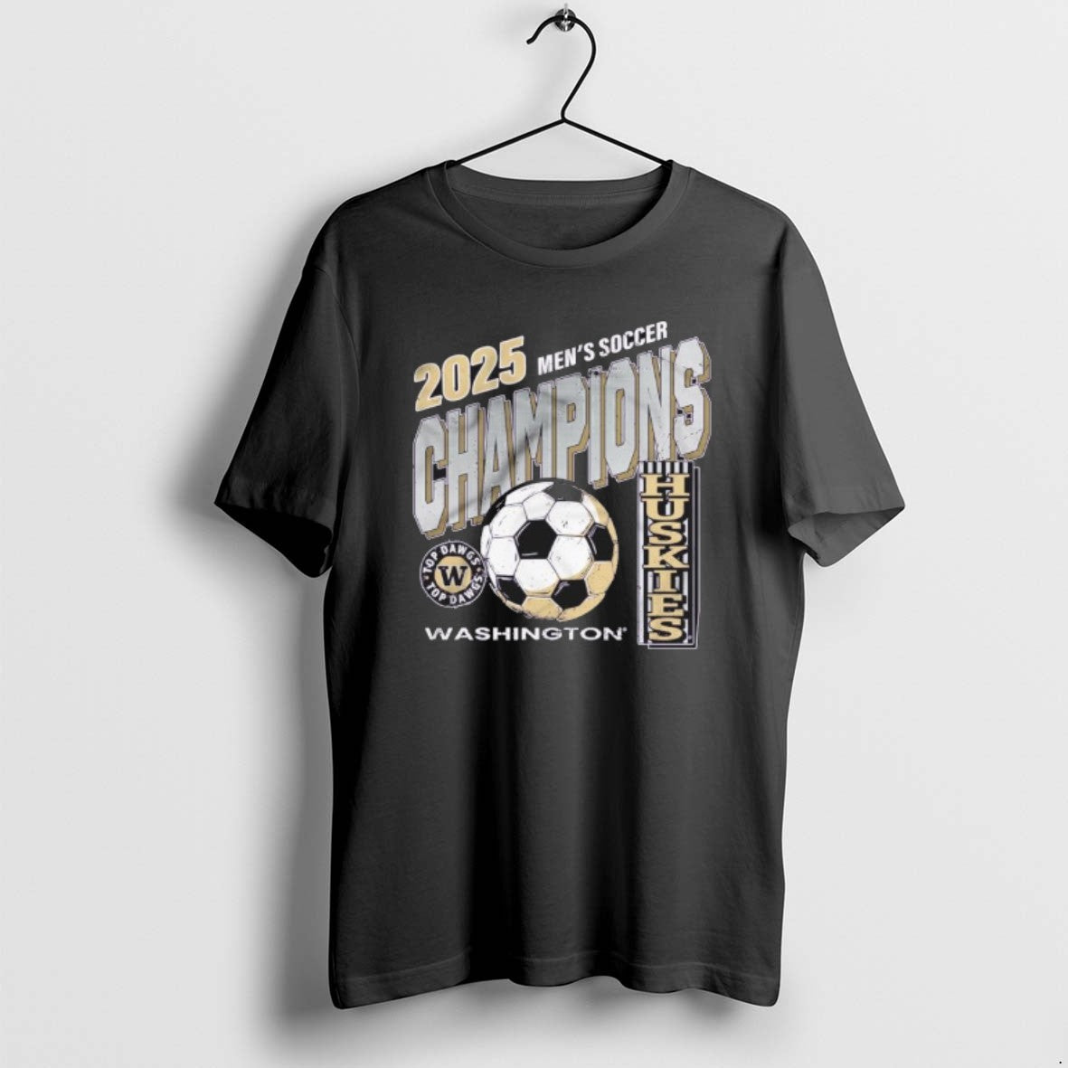 Official Washington Huskies Ncaa Mens Soccer National Champions 2025 Top Dawgs T-Shirts, Hoodie, Sweatshirt