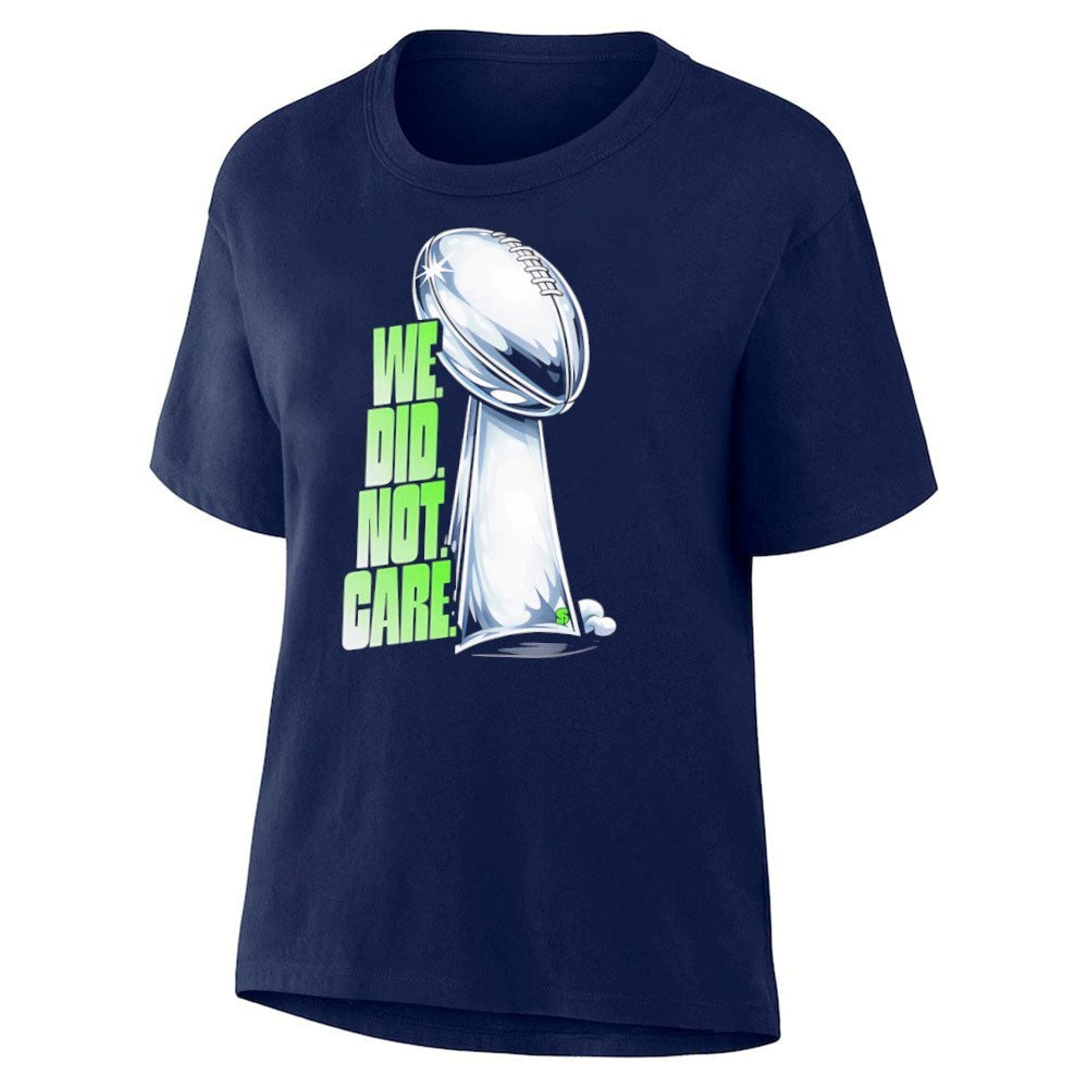 We Did Not Care Seahawks Trophy Shirt