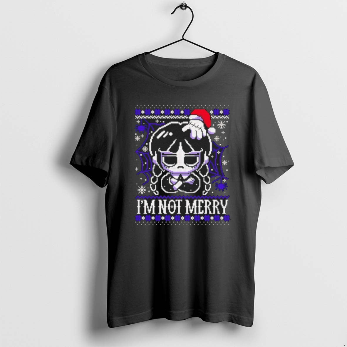 Official Wednesday Im Not Merry Ugly Christmas T-Shirts, Hoodie, Sweatshirt | CoreVibeTees.com