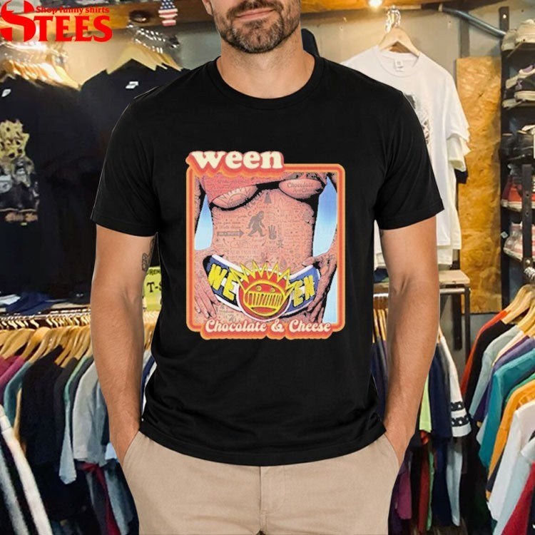 Ween Chocolate And Cheese 30th Anniversary T-shirts