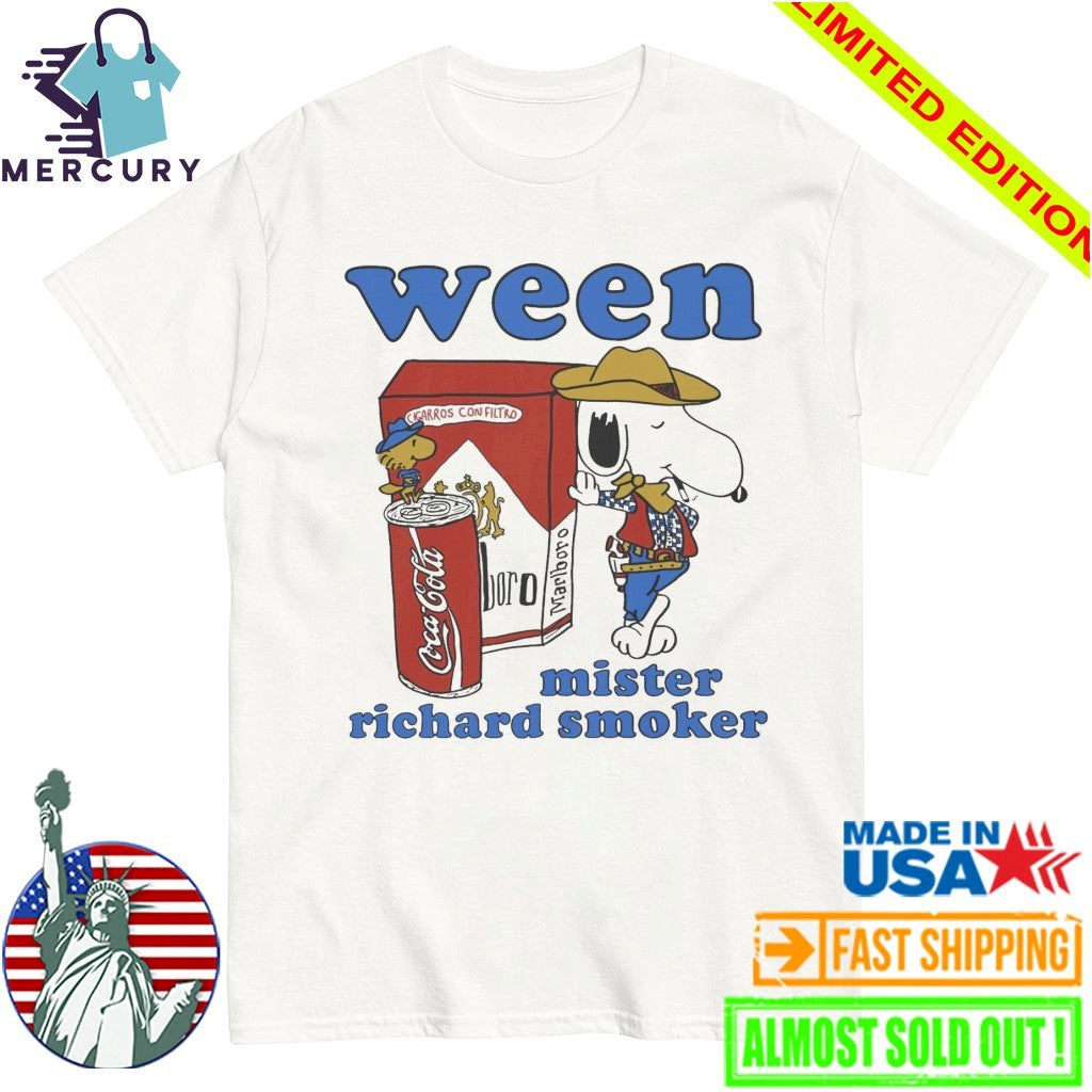 Ween Mister Richard Smoker Shirt