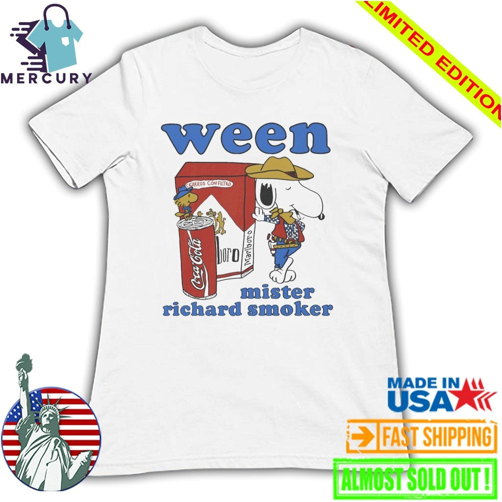 Ween Mister Richard Smoker Shirt