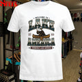 Welcome To Lake America Formerly Lake Ontario Est 2026 Freedom Eagle Kayak T-Shirt
