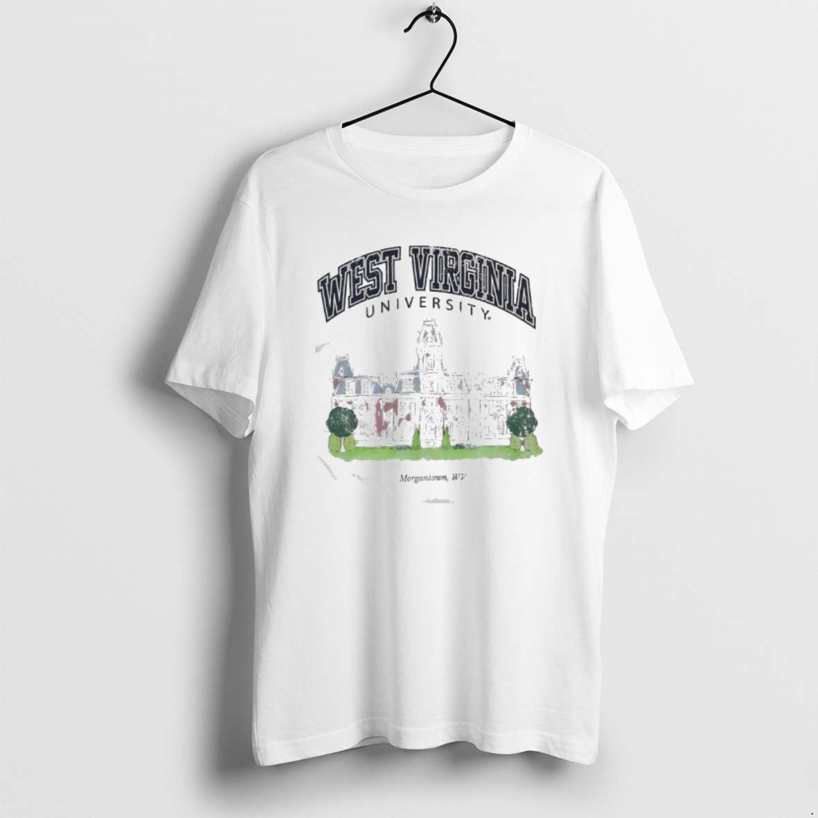 Official West Virginia University In Woodburn Hall T-Shirts, Hoodie, Sweatshirt | CoreVibeTees.com
