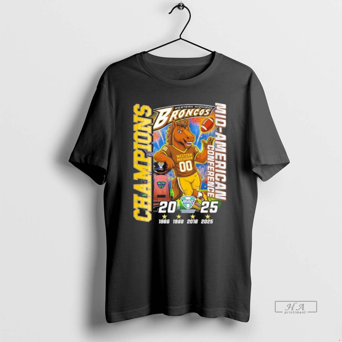 Official Western Michigan Broncos Big 12 Conference Champions 2025 T-Shirts, Hoodie, Sweatshirt | CoreVibeTees.com