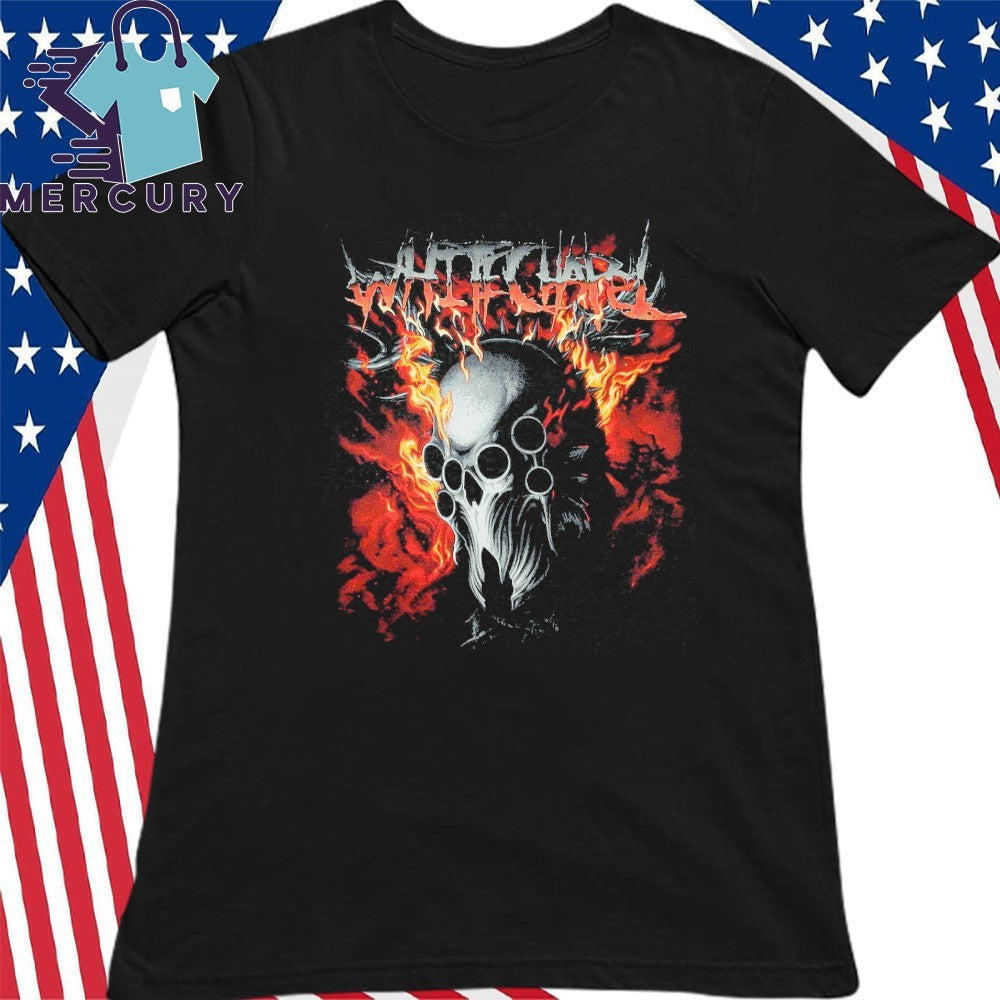 Whitechapel Merch Flames Shirt