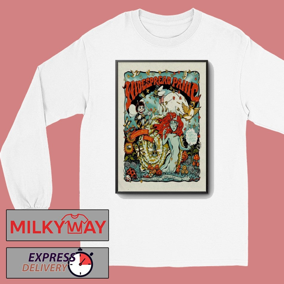 Widespread Panic 2 14-2 15 2026 Austin TX Poster shirt