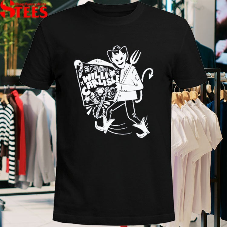 Willi Carlisle Devil T-shirts