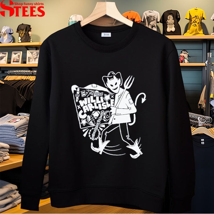 Willi Carlisle Devil T-shirts