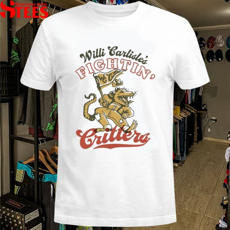 Willi Carlisle Fightin’ Critter Opossum T-shirts