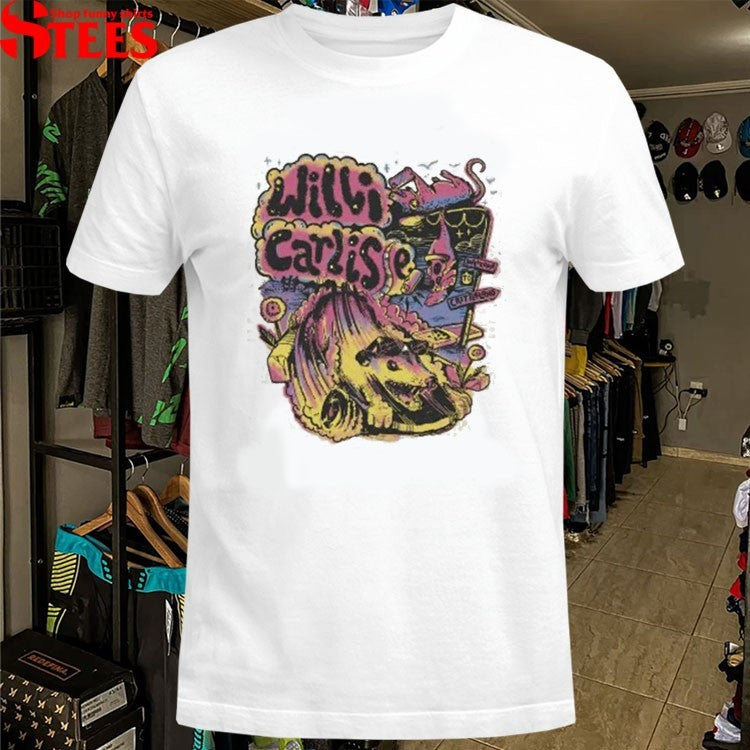 Willi Carlisle Possum Skating T-shirts