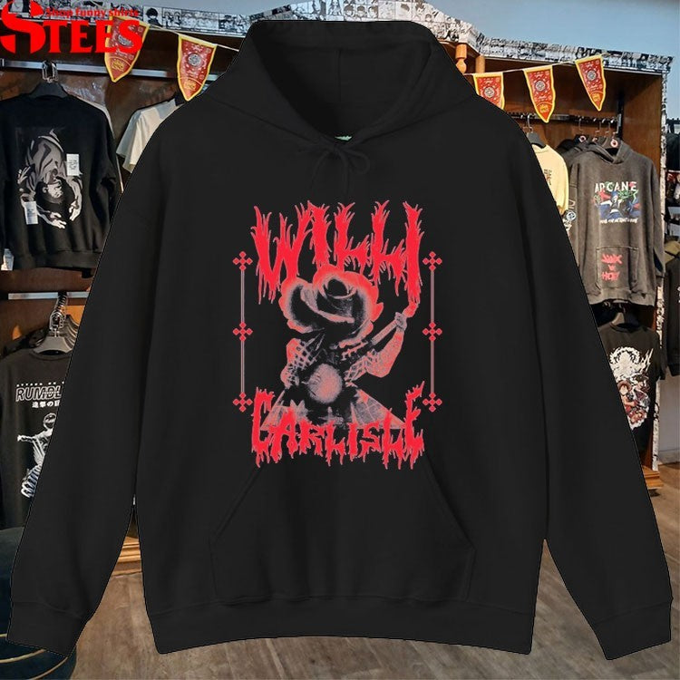 Willi Carlisle Rose Head T-shirts