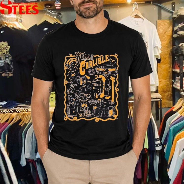 Willi Carlisle Taylor Rushing T-shirts