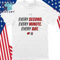 Wisconsin Badgers Basketball Every Second Every Minute Every Day Shirt