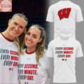 Wisconsin Badgers Every Second Every Minute Every Day Two Sided Shirt