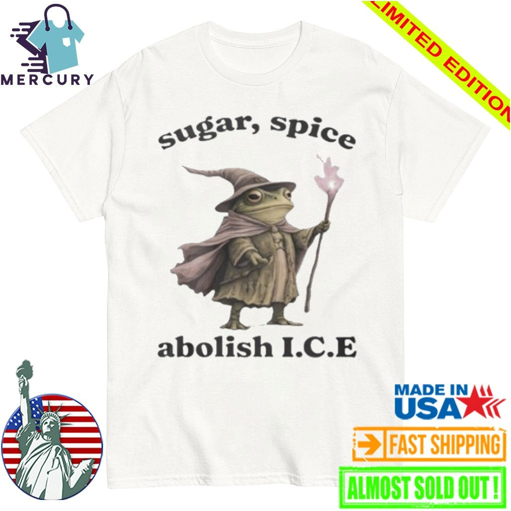 Wizard Frog Sugar Spice Abolish ICE Shirt