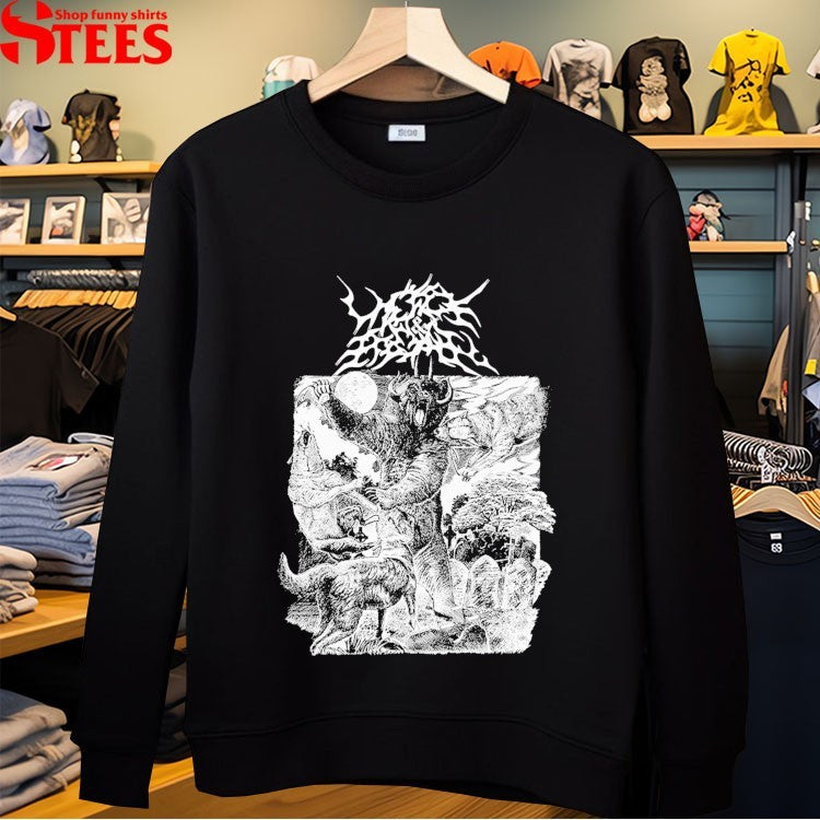 Wolf And Bear Scare Bear T-Shirt