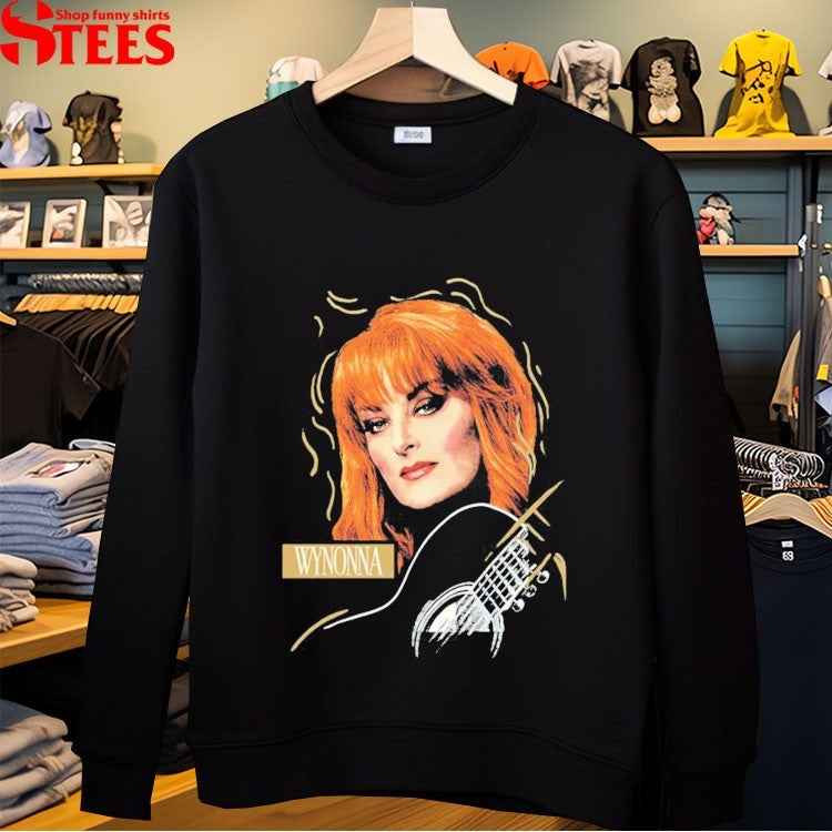 Wynonna Judd Guitar Photo T-Shirt