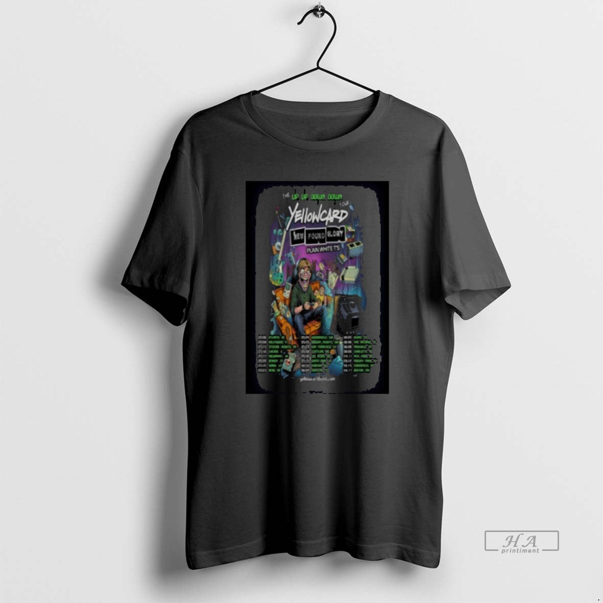 Official Yellowcard 2026 The Up Up Down Down Tour T-Shirts, Hoodie, Sweatshirt | CoreVibeTees.com