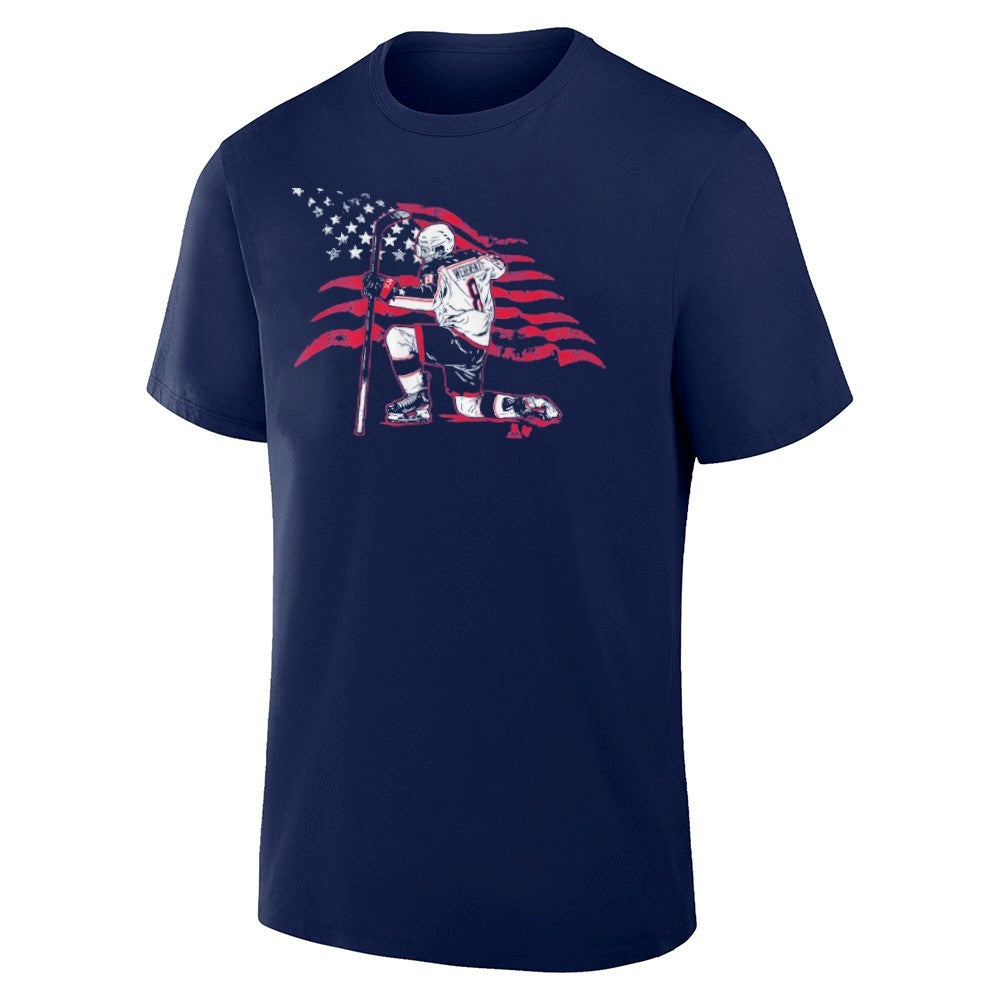 Zach Werenski Stars & Stripes Superstar Pose Shirt