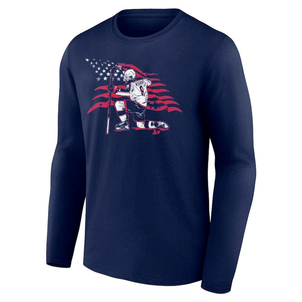 Zach Werenski Stars & Stripes Superstar Pose Shirt