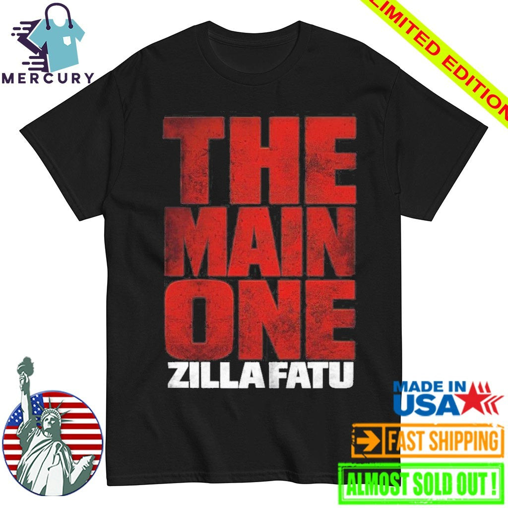 Zilla Fatu Wears New The Main One Shirt