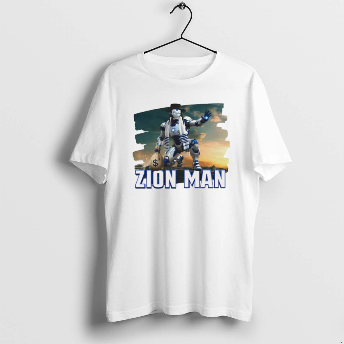 Official Zion Man Jews Robot Christmas T-Shirts, Hoodie, Sweatshirt | CoreVibeTees.com