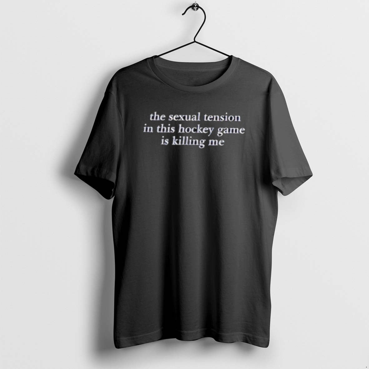 Official He Sexual Tension In This Hockey Game Is Killing Me T-Shirts, Hoodie, Sweatshirt | CoreVibeTees.com
