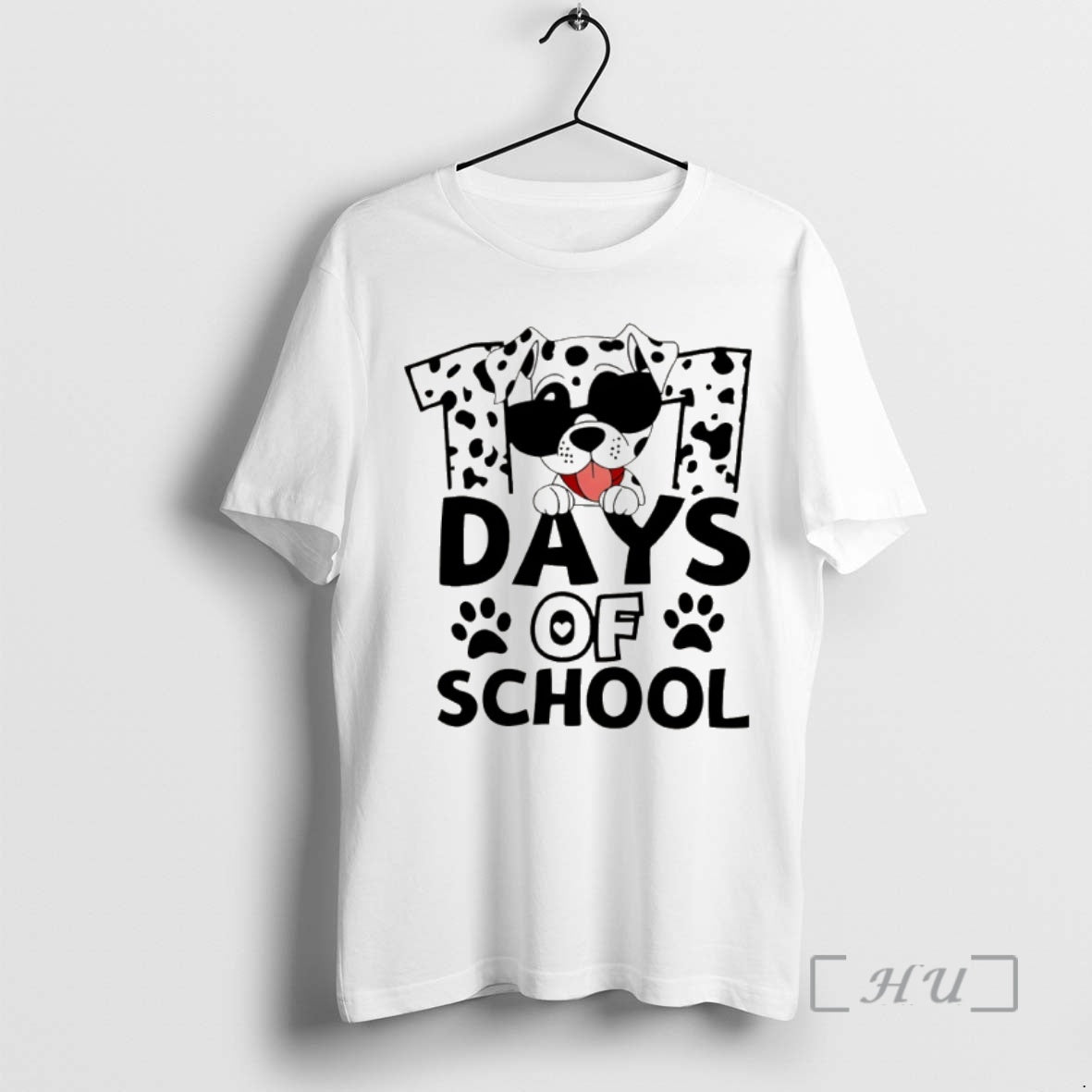 Officials 100 Days Of School Dalmatian T-Shirts, Hoodie, Sweatshirt | CoreVibeTees.com