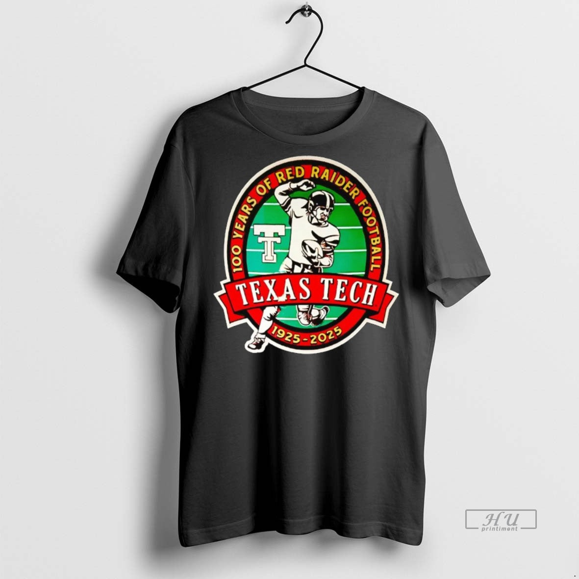 Officials 100 Years Of Red Raider Football Tee Shirt Sweater