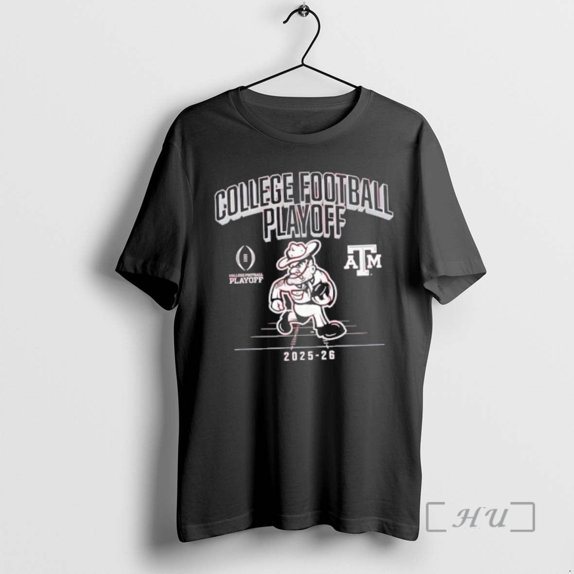 Officials 2025 Cfb College Football Playoff Mascot Texas Am Football T-Shirts, Hoodie, Sweatshirt | CoreVibeTees.com
