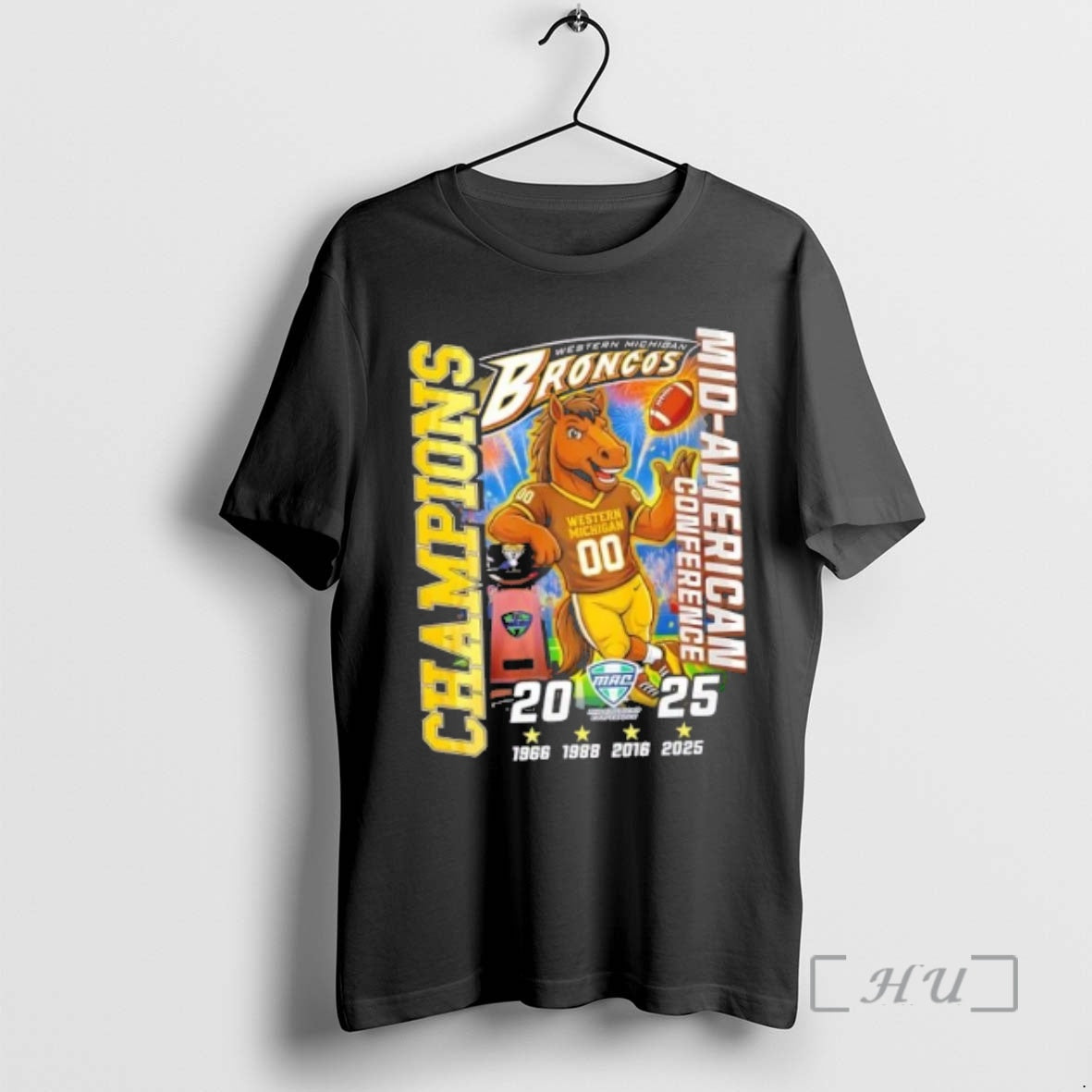 Officials 2025 Mid American Conference Western Michigan Broncos Champions T-Shirts, Hoodie, Sweatshirt | CoreVibeTees.com