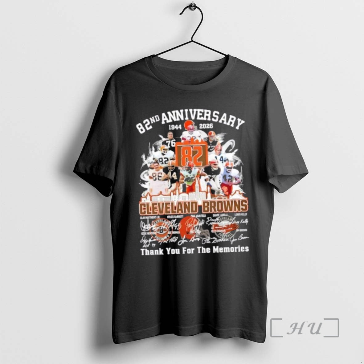 Officials 82nd Anniversary 1944 2026 Cleveland Browns Clay Matthews Jr And Legends Thank You For T-Shirts, Hoodie, Sweatshirt