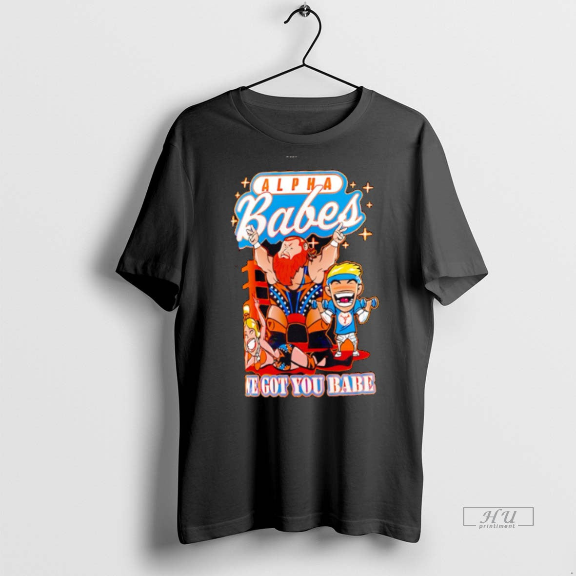 Officials Alpha Academy Babes We Got You Babe Cartoon Graphic Tee Shirt Sweater