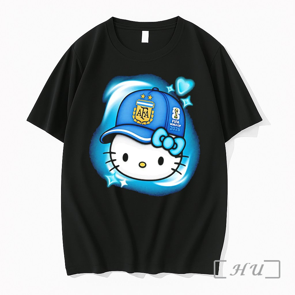 Officials Argentina X Hello Kirty World Cup 2026 Fifa Tee