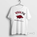 Officials Arkansas Baseball Wooo Pig Home Plate T-Shirts, Hoodie, Sweatshirt | CoreVibeTees.com