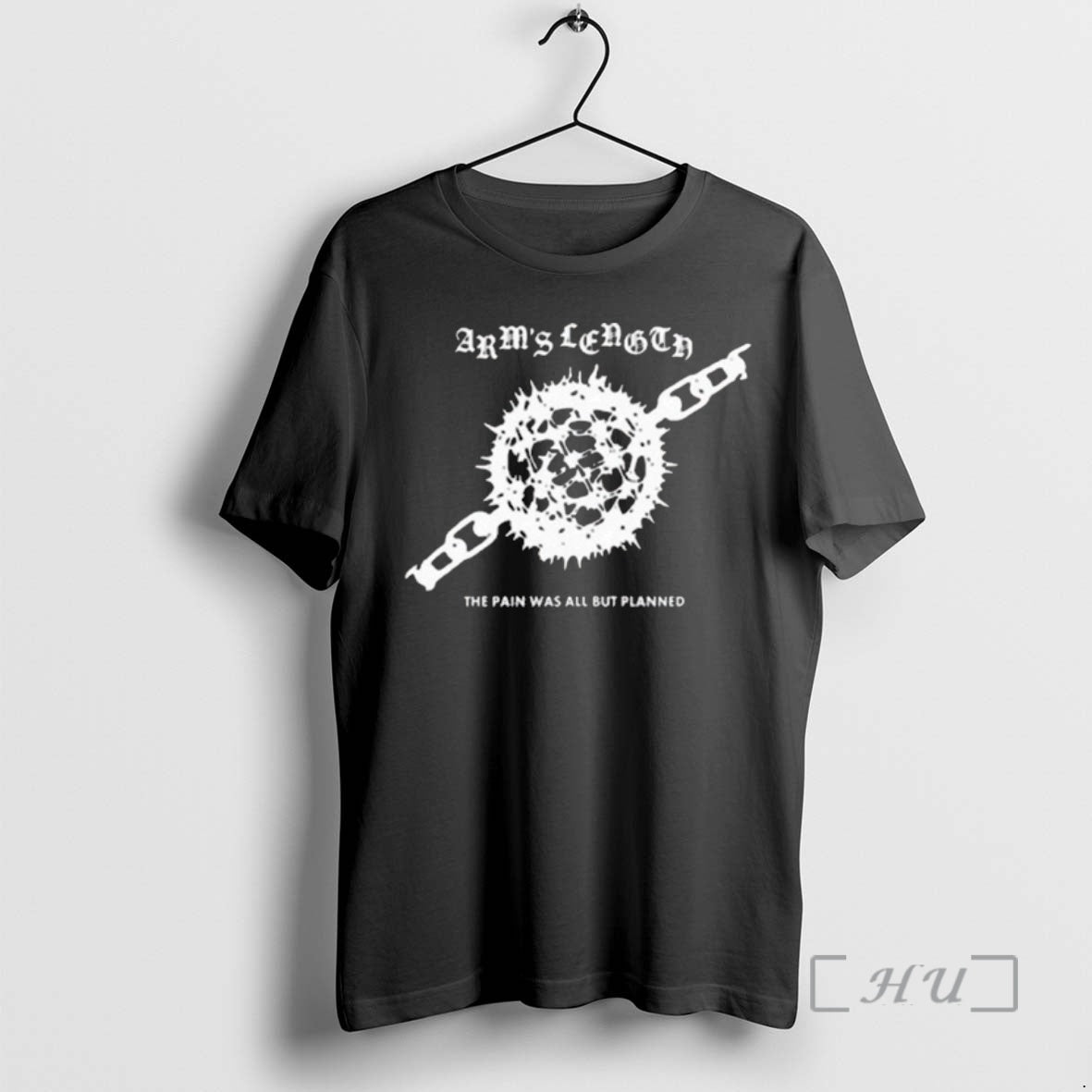 Officials Arms Length The Pain Was All But Planned Ball And Chain Premium T Shirts Hoodie, Sweatshirt | CoreVibeTees.com