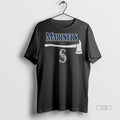 Officials Ax Seattle Mariners Mlb Baseball Logo Tee Shirt Sweater