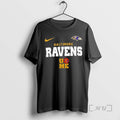 Officials Baltimore Ravens X Ucme John Cena Never Give Up 2 Sided Premium T Shirts Hoodie, Sweatshirt | CoreVibeTees.com