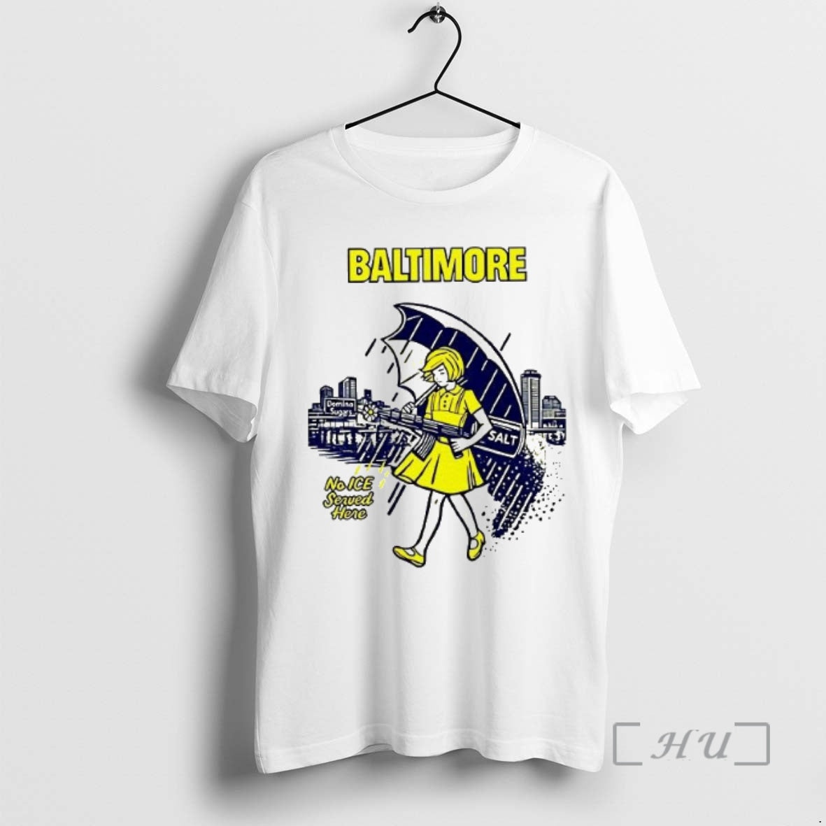 Officials Baltimore No Ice Served Here Woman T-Shirts, Hoodie, Sweatshirt | CoreVibeTees.com