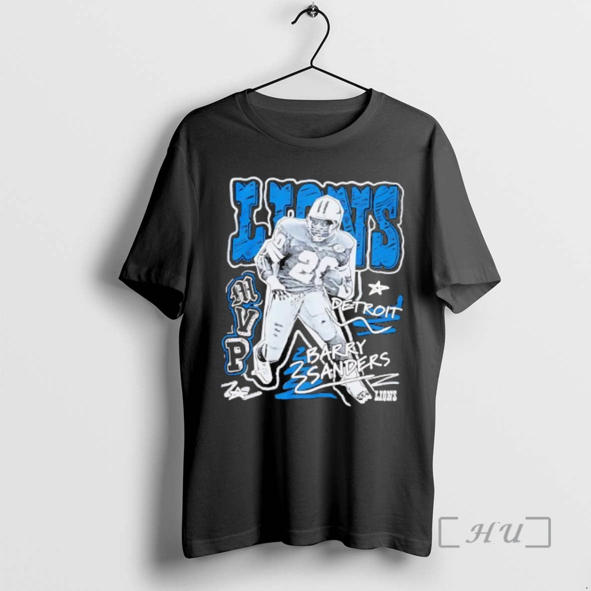Officials Barrt Sanders Mvp Detroit Lions Chalked Up T-Shirts, Hoodie, Sweatshirt | CoreVibeTees.com