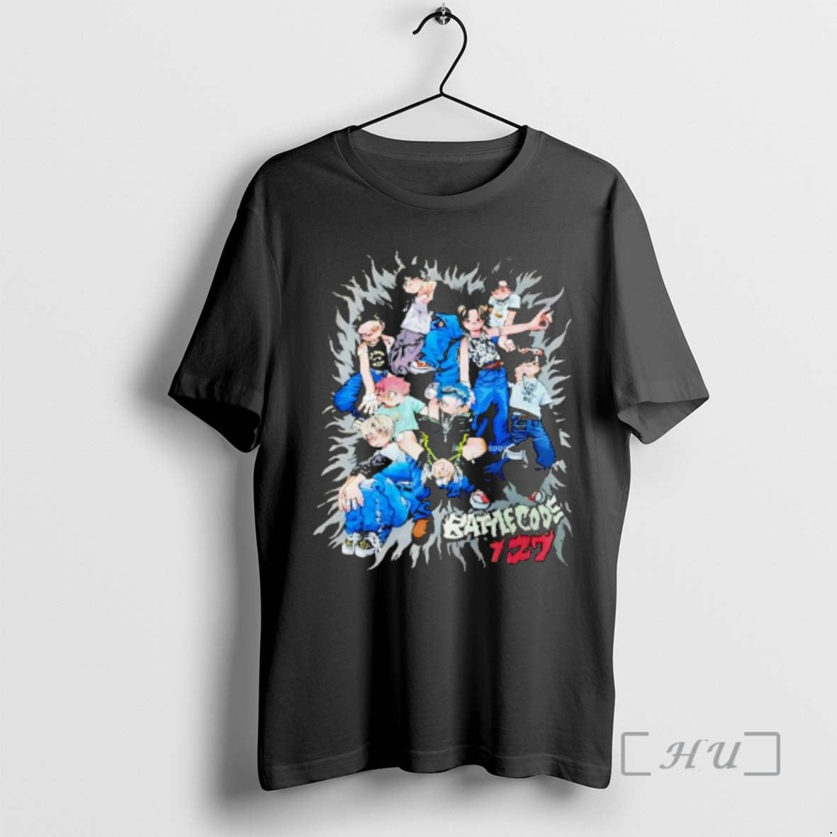 Officials Battlecode 127 Anime Boy Group Streetwear Style T-Shirts, Hoodie, Sweatshirt | CoreVibeTees.com