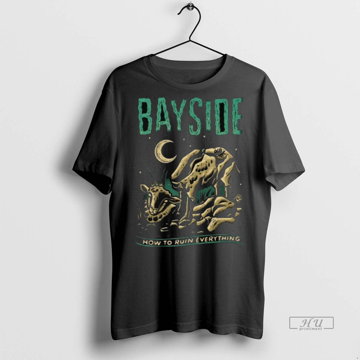 Officials Bayside Ruin Everything Long Sleve Tee Shirt Sweater